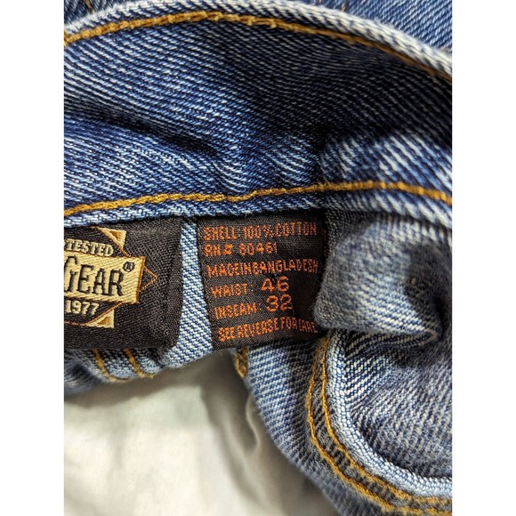 Guide Gear Mens Utility Jeans Size 46x32 Reinforced Leg Panel Hunting‎ Outdoors - Picture 10 of 10